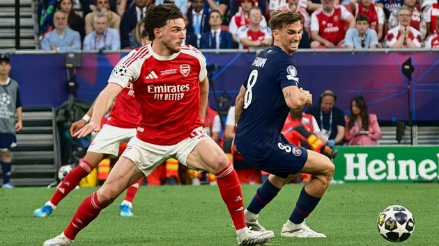 Thất bại trước PSG là bài học để Arsenal trưởng thành.