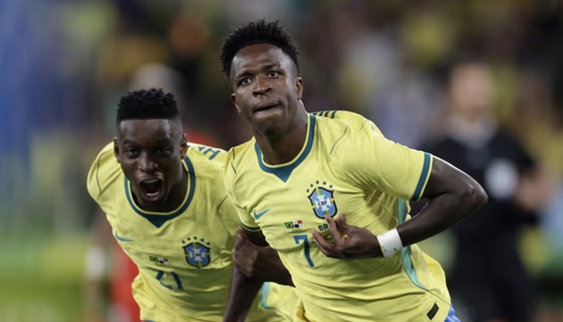 Vinicius sẽ là niềm kỳ vọng số 1 của Brazil.