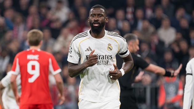 Rudiger được cho đã ký gia hạn với Real Madrid.