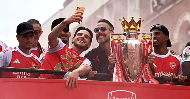 Ảnh bài viết Bác vụ Rice, Piers Morgan rủ Mbappe và Vinicius tới Arsenal