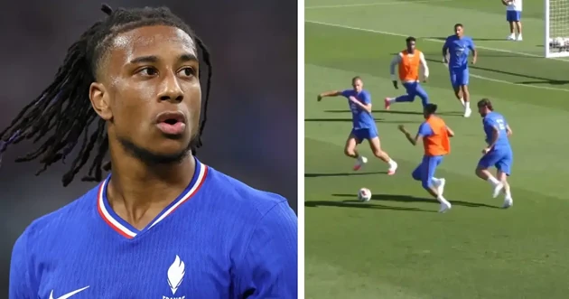 Ảnh bài viết Olise đi bóng ảo diệu làm đồng đội tuyển Pháp đứng hình