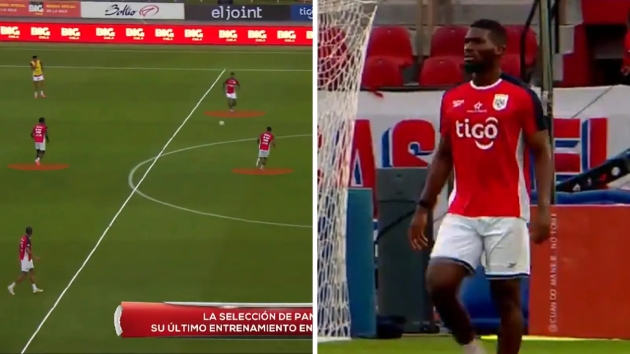 Panama gây chú ý với buổi tập luyện nhiều sai sót.