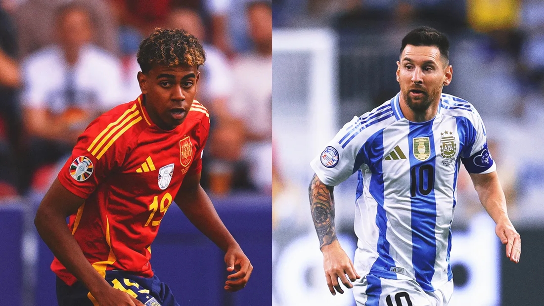 Lamine Yamal thường được so sánh với Messi.
