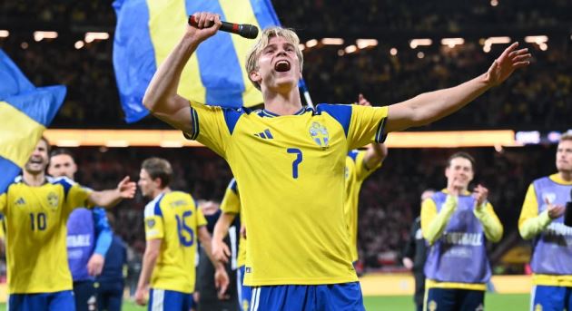 Thuỵ Điển có thể trở thành 'ngựa ô' tại World Cup 2026?