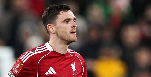 Ảnh bài viết Andy Robertson sẽ là thủ lĩnh tinh thần mới tại Tottenham