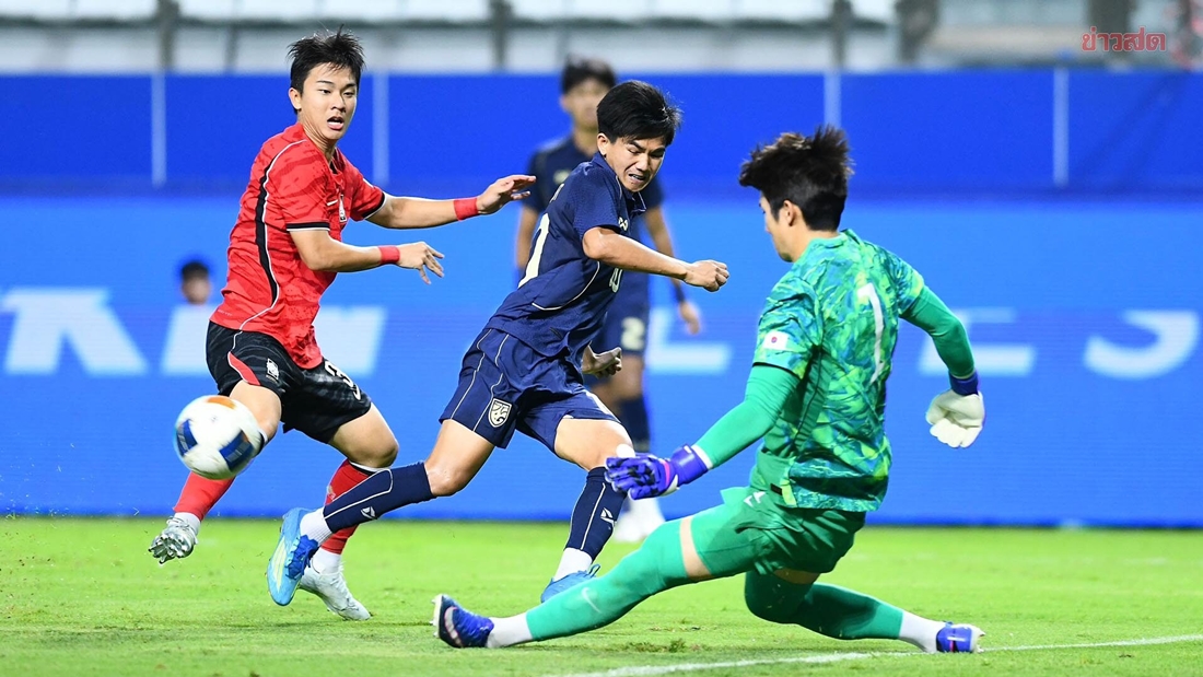 2 lần dẫn trước, U23 Thái Lan vẫn thua ngược tiếc nuối trước U23 Hàn Quốc.