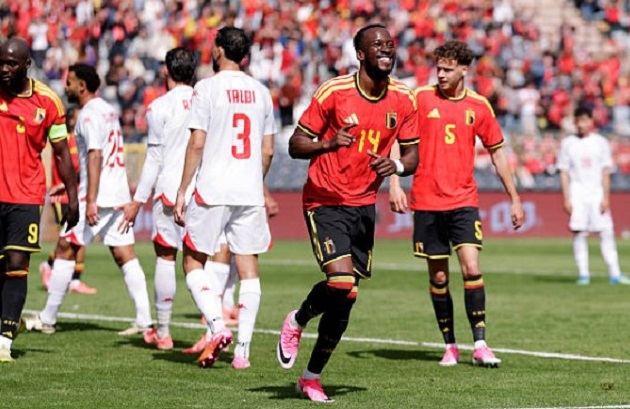 Bỉ không gặp quá nhiều khó khăn trước Tunisia.