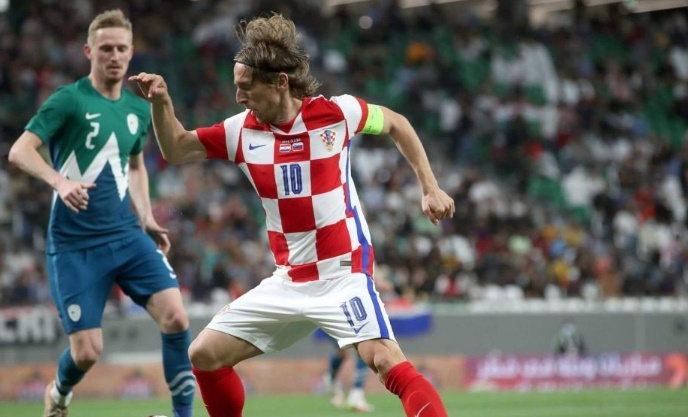 Modric vẫn là ''linh hồn'' trong lối chơi của Croatia.