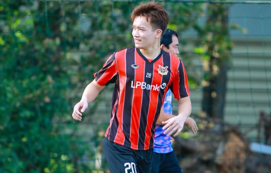 Nguyễn Hoàng Đức là nhân tố đáng chú ý của Ninh Bình. Ảnh: Ninh Bình FC.