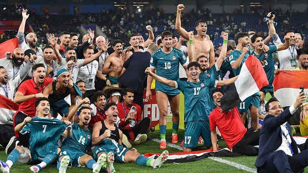 Iraq dự World Cup sau 40 năm.