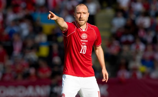 Eriksen thêm một lần gặp sự cố y tế.