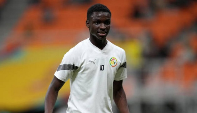 Amara Diouf là sao mai đáng chú ý của Senegal.