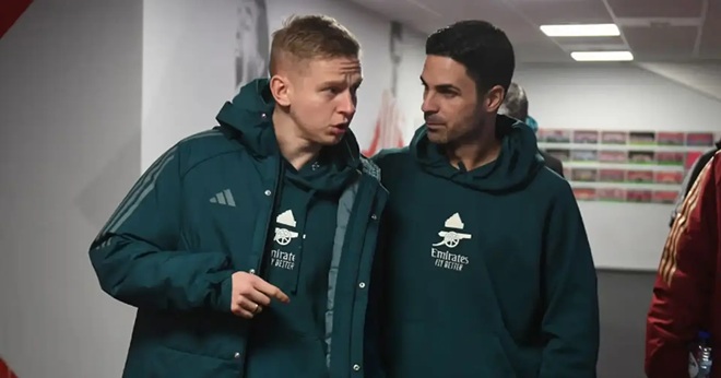 Ảnh bài viết Zinchenko chia sẻ về mối quan hệ với Arteta ở Arsenal