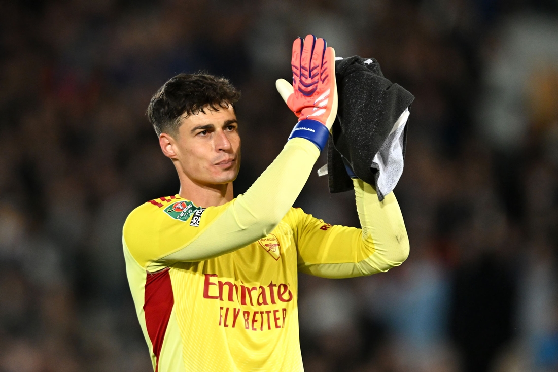 Kepa Arrizabalaga chưa đủ tin cậy để làm phương án dự phòng cho David Raya.
