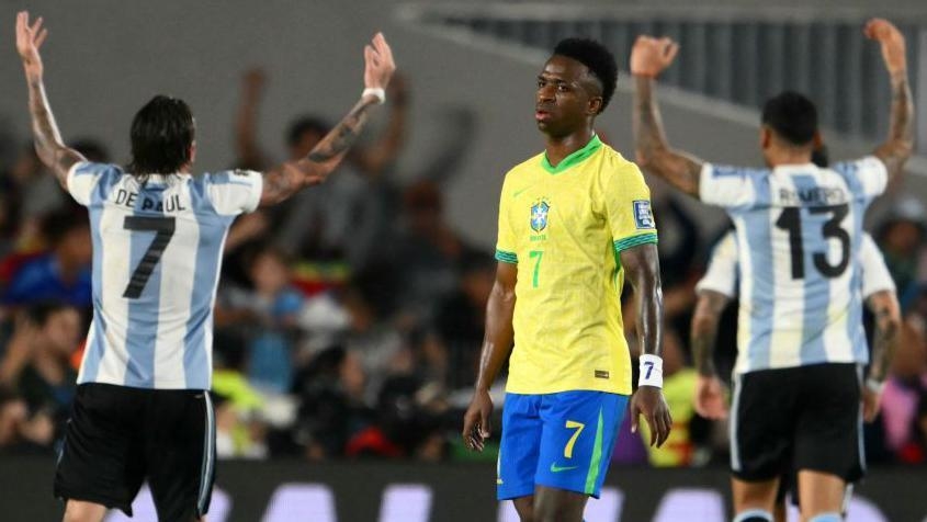 Không Messi, Argentina vẫn có chiến thắng đậm đà trước Brazil hồi tháng 3 năm ngoái.