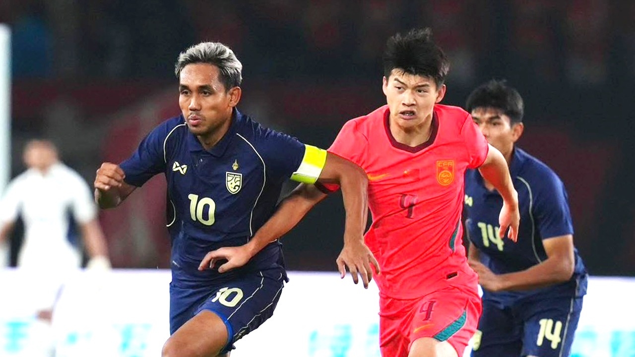 Thái Lan vừa có trận hoà 0-0 trước Trung Quốc.