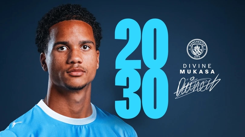 Ảnh bài viết Man City chính thức gia hạn với sao trẻ Divine Mukasa