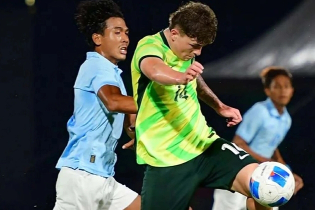 Trận hoà của U19 Campuchia trước U19 Australia khiến U19 Việt Nam dừng bước vòng bảng U19 Đông Nam Á.