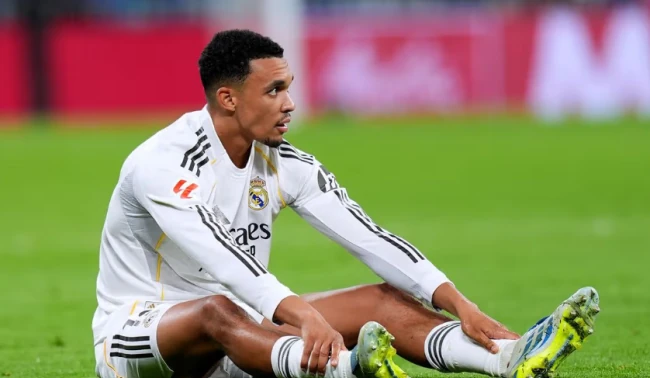 Trent Alexander-Arnold trải qua nhiều thăng trầm ở Real.
