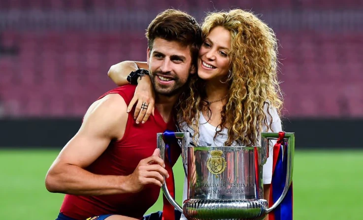 Shakira và Pique thời còn mặn nồng.