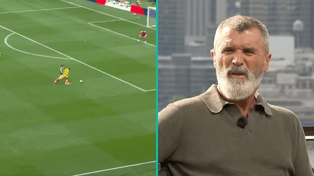 Roy Keane tiếp tục cho thấy sự khó chịu.