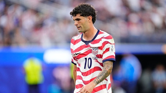 Ảnh bài viết Christian Pulisic lên tiếng về chấn thương sau khi rời sân sớm
