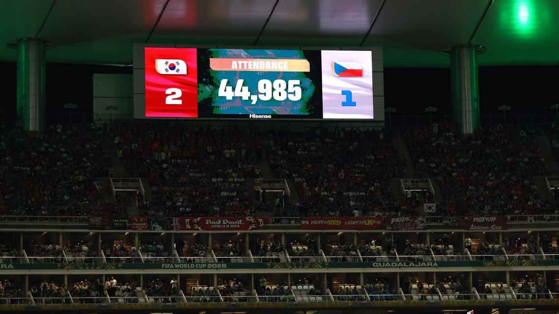 Ảnh bài viết FIFA phản hồi tranh cãi về “khán giả ảo” trong trận Hàn Quốc - CH Séc