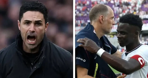 HLV Arteta và Tuchel đều rất cần Saka trong đội hình của mình.