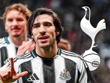Tottenham muốn có sự phục vụ của Tonali.