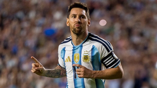 Messi là thủ lĩnh của Argentina.