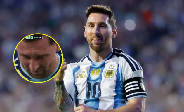 Ảnh bài viết Ghi 3 bàn hạ Algeria, Messi rơi lệ vì chuyện cá nhân