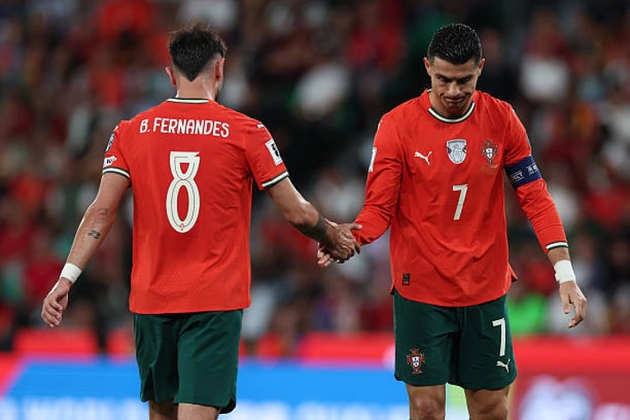 Bruno tự hào sát cánh cùng Ronaldo ở kỳ World Cup thứ 6