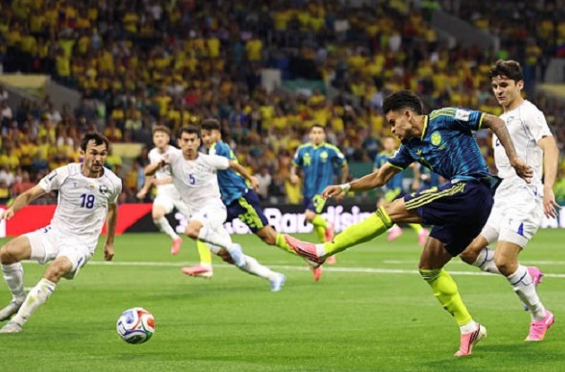 Ảnh bài viết Uzbekistan 0-0 Colombia: Diaz sút bóng trúng cột
