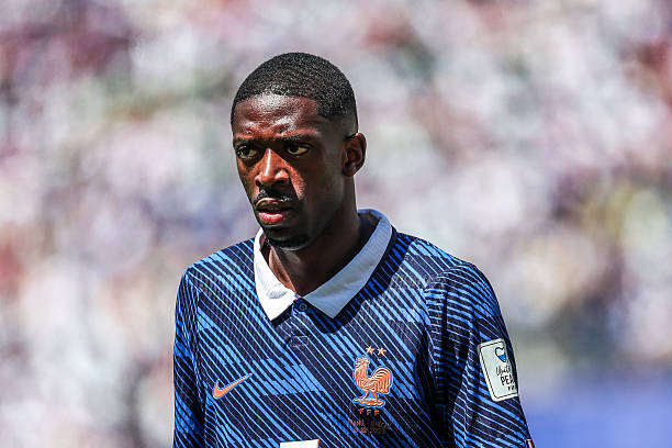 Ousmane Dembele gây thất vọng ở trận đấu với Senegal.