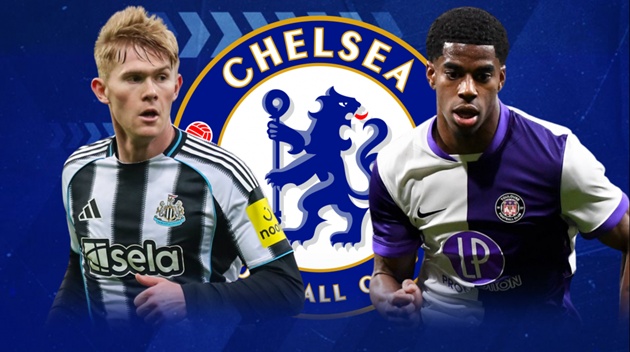 Lewis Hall là mục tiêu hàng đầu của Chelsea.