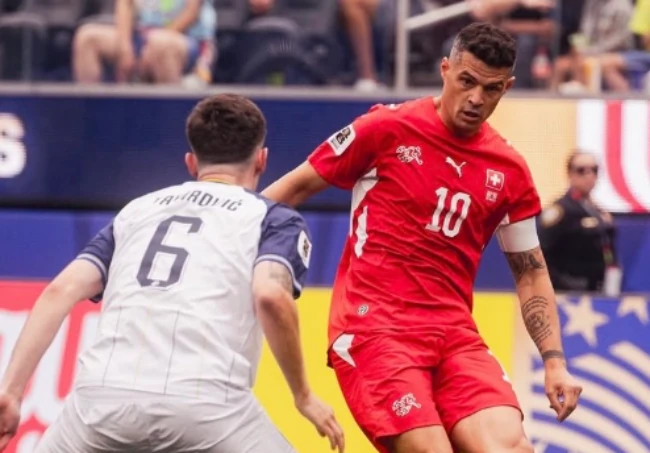 Xhaka là trụ cột Thụy Sĩ.