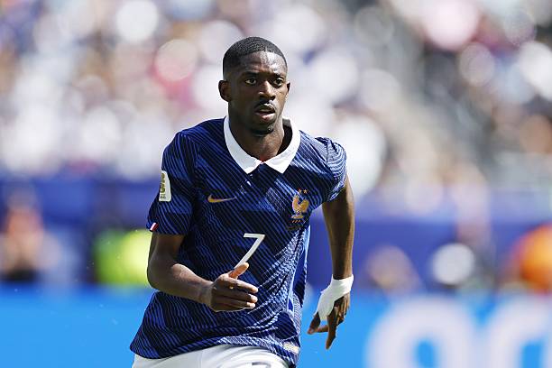 Ousmane Dembele gây thất vọng trong trận đấu với Senegal.