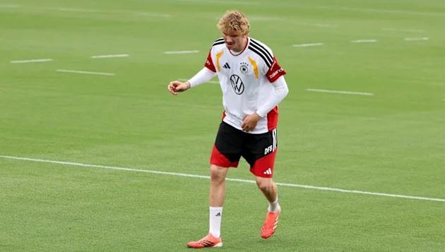 Ngôi sao người Đức đang tập trung cho World Cup.