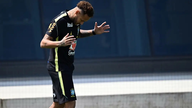Ảnh bài viết Paqueta vui mừng khi Neymar trở lại tập cùng tuyển Brazil