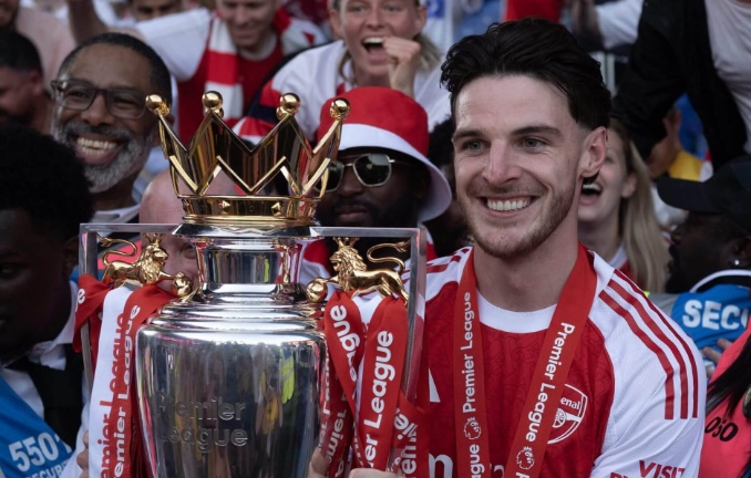 Theo The Athletic, Rice đã phải nén đau để thi đấu kể từ giai đoạn Giáng sinh.
