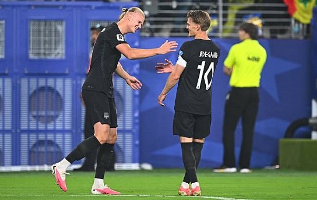Haaland bỏ túi hai bàn ở trận đấu thứ 2 tại World Cup.