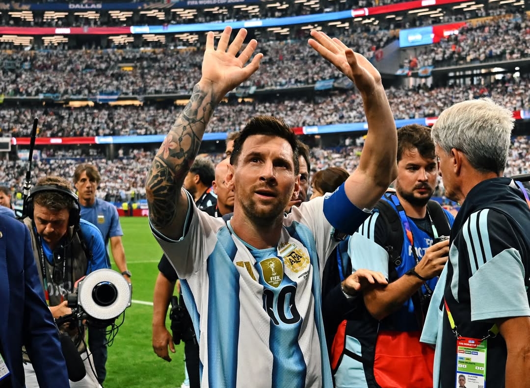 Ảnh bài viết Truyền thông phát sốt khi Messi phá kỷ lục World Cup