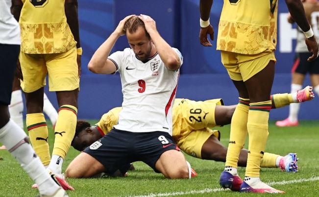 Nỗi thất vọng của Harry Kane.