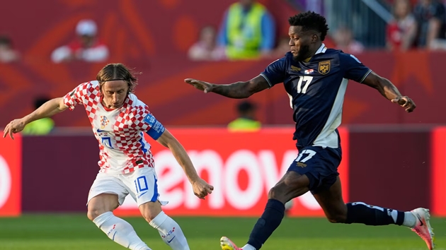Luka Modric cán mốc 200 trận cho ĐTQG Croatia.
