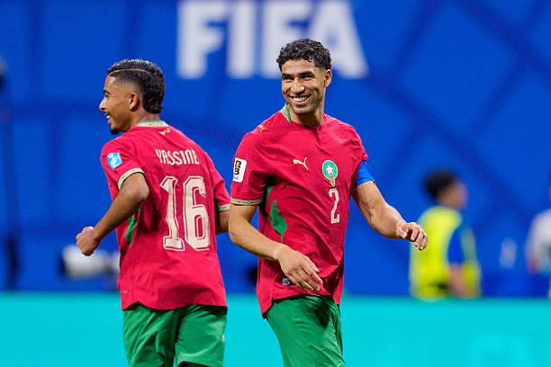 Ảnh bài viết Hakimi tái hiện kỷ lục 26 năm của bóng đá Morocco tại World Cup