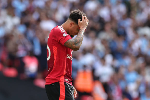 Sancho là thương vụ sai lầm bậc nhất lịch sử Man Utd. Ảnh: Getty Images.