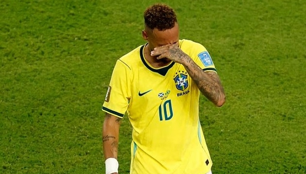 Neymar xúc động khi được ra sân tại World Cup 2026.