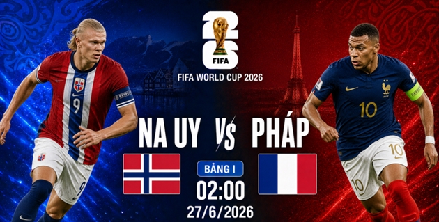 Ảnh bài viết Soi trận Na Uy vs Pháp: Haaland đại chiến Mbappe
