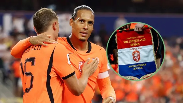 Màu áo cam của Đội tuyển Hà Lan không có mặt trên quốc kỳ của họ. Ảnh: SPORTbible.