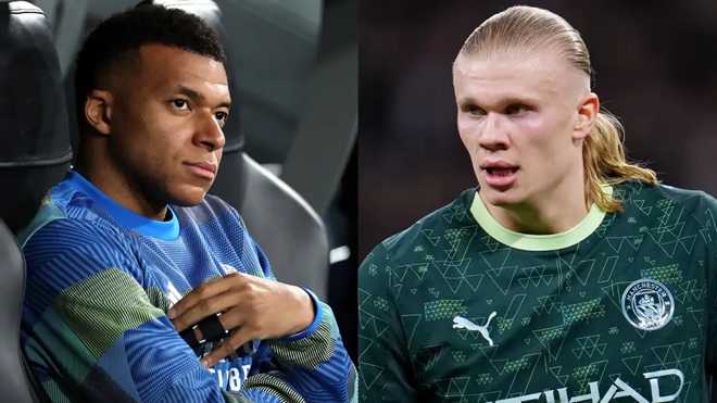 Haaland và Mbappe là đại diện của thế hệ mới. Ảnh: Getty.